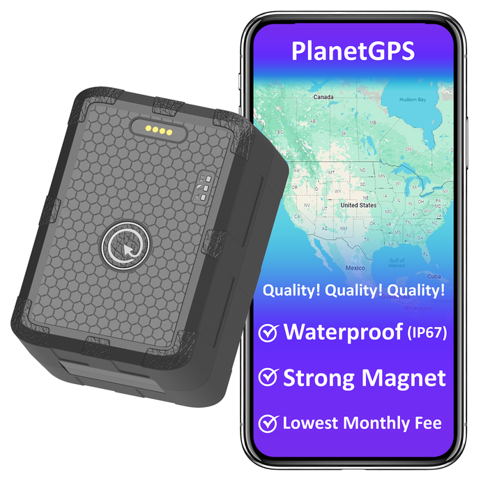 Jupiter + 1 Month Plan - Magnetic Waterproof GPS Tracker | 1 to 6 Months Battery