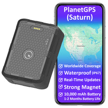 Saturn + 1 Month Worldwide Plan - Magnetic Waterproof GPS Tracker | 1 to 2 Months Battery Life