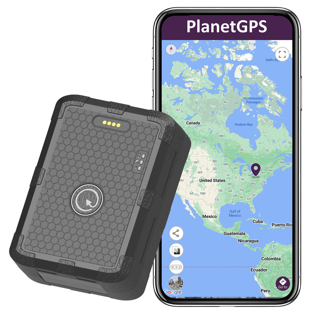 Saturn + 1 Year Worldwide Plan (No Monthly Fee) - Magnetic Waterproof GPS Tracker | 1 to 2 Months Battery Life