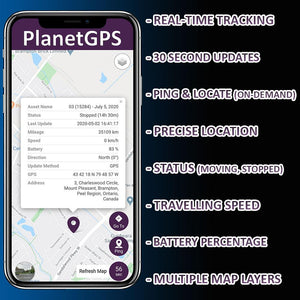 Tow Truck PTO Real-Time GPS Tracking Tracker w/ Remote Engine Disable